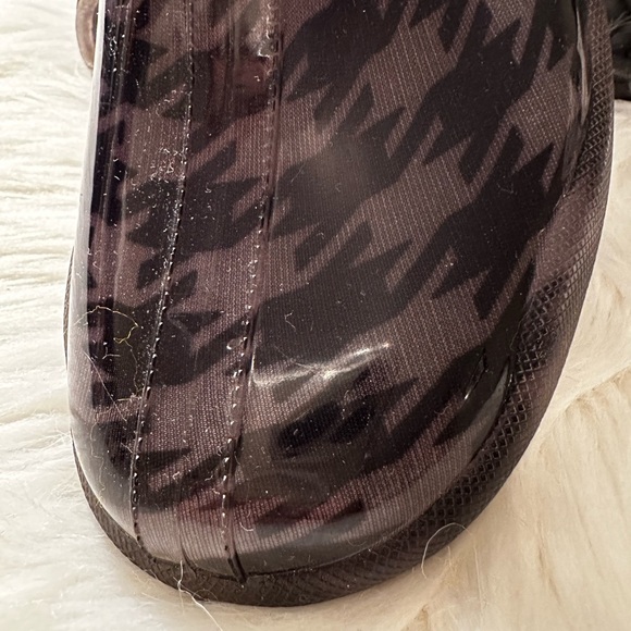 Capelli Houndstooth Print Waterproof Rain Slip On Shoes Heavy Tread - Picture 2 of 4